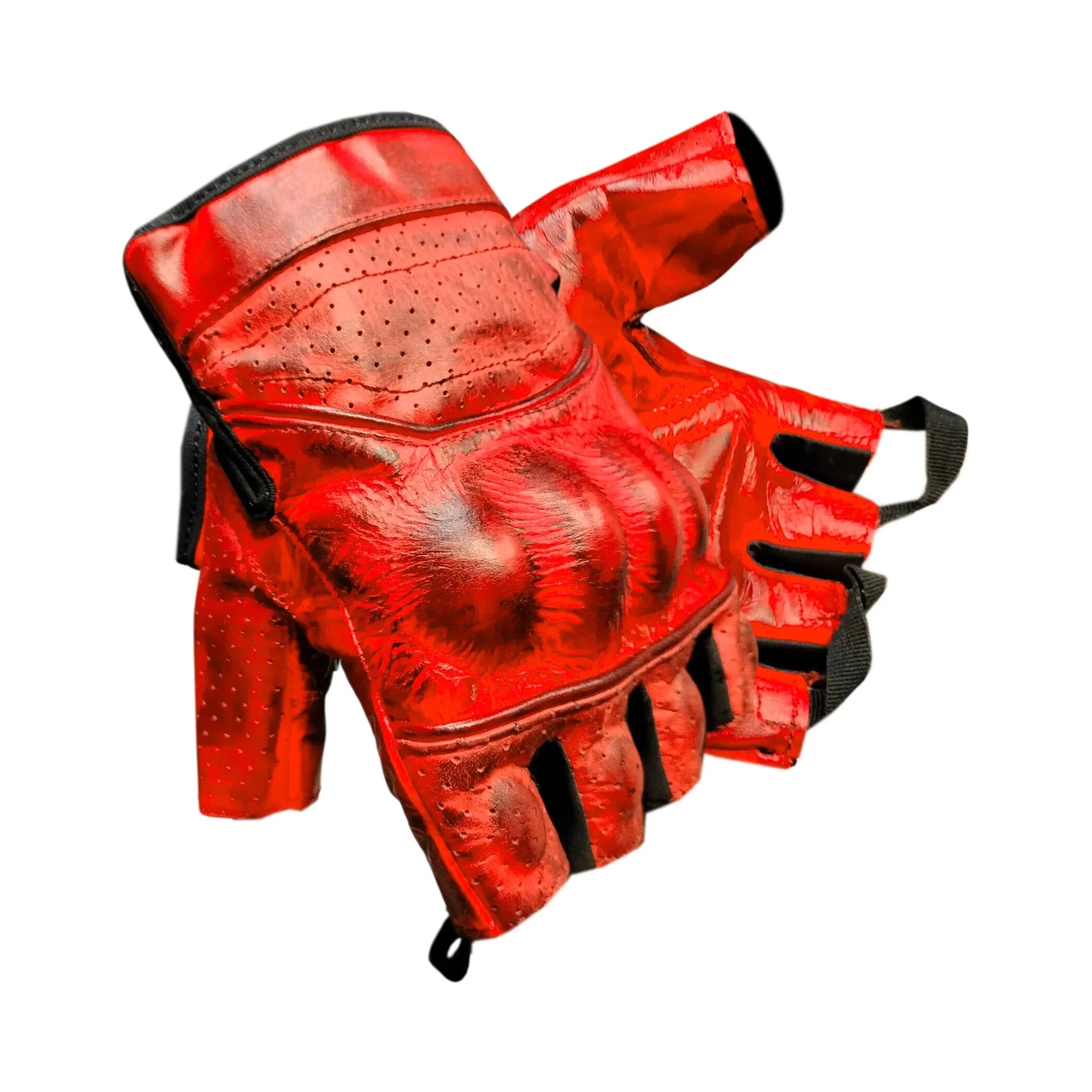 Moto guanti in pelle Stechmoto ST 005 Vintage custom e Café Race ST