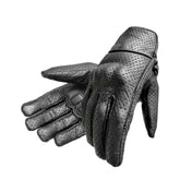 Moto Guanti Estivi in Pelle Stechmoto ST 1710 AIR Vintage Custom e Café Race ST