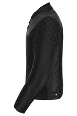 Moto giacca estivo in pelle uomo Stechmoto ST 1720 DOMINO AIR Vintage Café Race ST