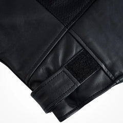 Moto giacca estivo in pelle e tessuto Stechmoto ST 1730 AIR Waves custom vintage Cafe Race ST