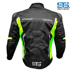 Moto giubbotto in tessuto uomo Stechmoto ST 868 CRUISE H2out 3-Strati 4 Stagione