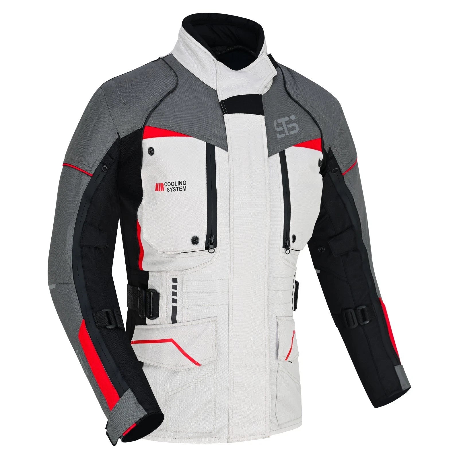 Giubbotto Moto in tessuto da donna Stechmoto ST 825 Volcano H2Out 3 Strati 4 Stagione ST