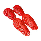 Gomito e spalle da Moto giubbotto giacca e pantaloni Betac CE livello-2 ROSSO - Am Moto-Abbigliamento Moto