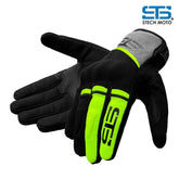 Guanti da Moto in tessuto Stechmoto F-835 Matt | Guanti da Moto cross Enduro Off-Road - Am Moto-Abbigliamento Moto