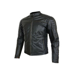 Giubbotto Moto in Pelle da Uomo Stechmoto ST 1785 Cafe Race vintage custom Pelle Morbidissimo