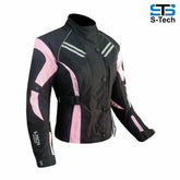 Giubbotto Moto in tessuto da donna Stechmoto ST 840 H2O Tech Tre strati 4-stagioni ST