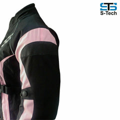 Giubbotto Moto in tessuto da donna Stechmoto ST 840 H2O Tech Tre strati 4-stagioni ST