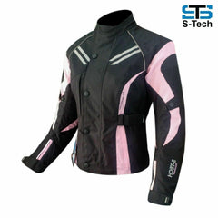 Giubbotto Moto in tessuto da donna Stechmoto ST 840 H2O Tech Tre strati 4-stagioni ST