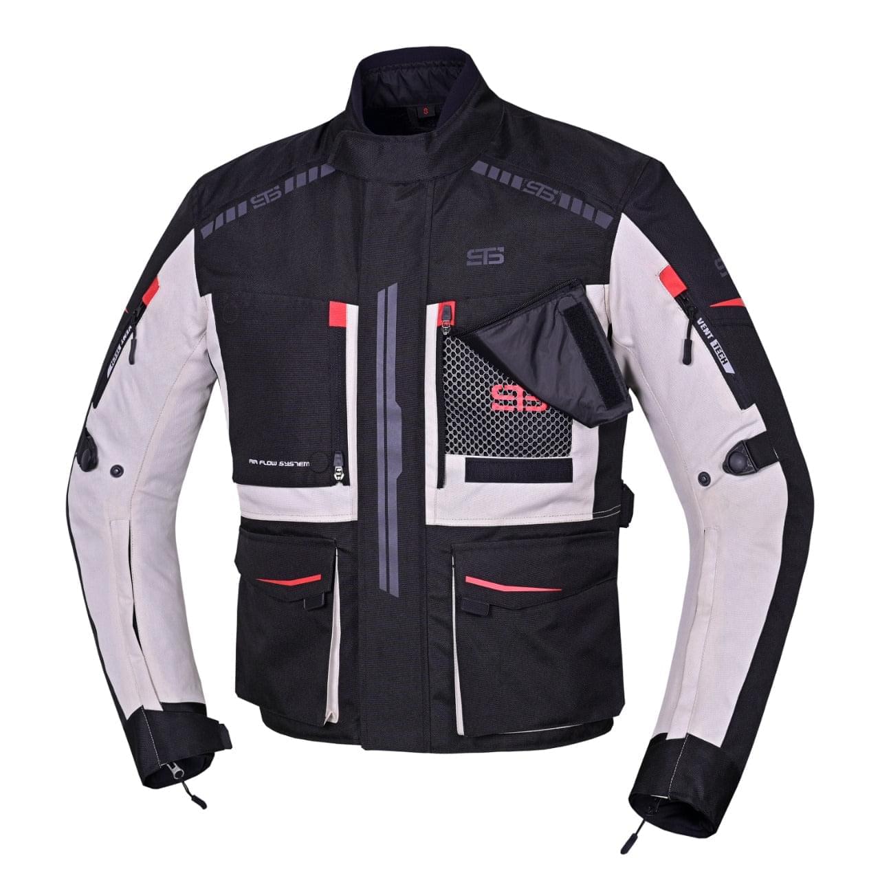 Moto giacca in tessuto da uomo Stechmoto ST 835 Air H2O Tech per tutte le stagione ST