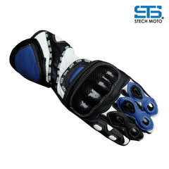 Guanti da Moto in Pelle Stechmoto ST 1825 CW Touring e urbano off-Road