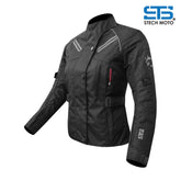Giubbotto moto in tessuto da donna Stechmoto ST 840 H2O Tech Tre strati 4-stagioni ST