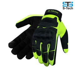 Moto Guanti di tessuto stechmoto ST1915 Matt, guanti da moto cross enduro, Off-Road