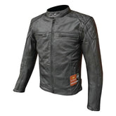 Moto Giubbotto in Pelle da Uomo Stechmoto ST 1755 Neo-Stemor Pelle Morbidissimo