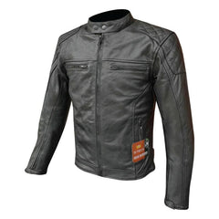 Moto Giubbotto in Pelle da Uomo Stechmoto ST 1755 Neo-Stemor Pelle Morbidissimo