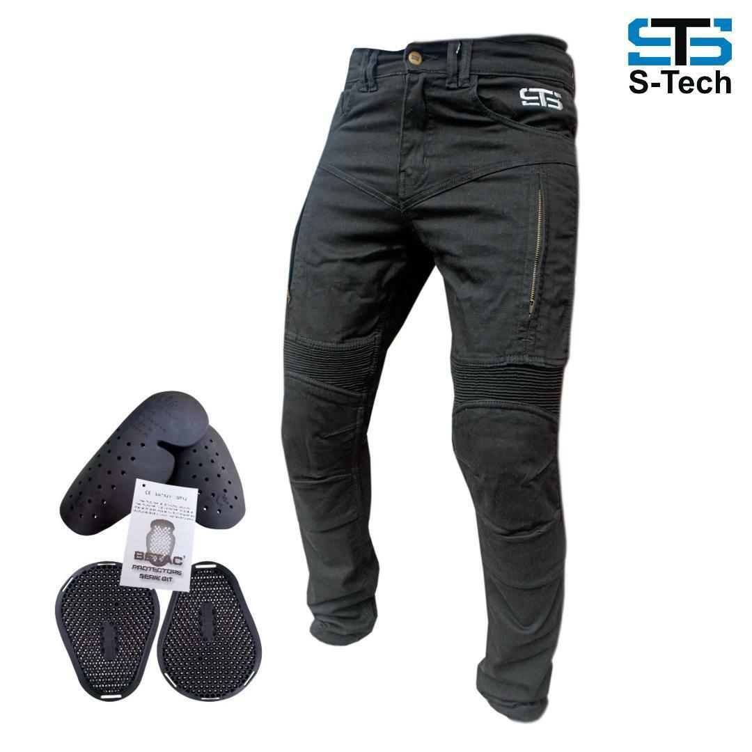 Moto Jeans Pantaloni Tecnico Stechmoto ST 666 Falcon con Aramide ST
