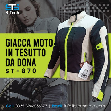 Moto Giacche In Tessuto-donna
