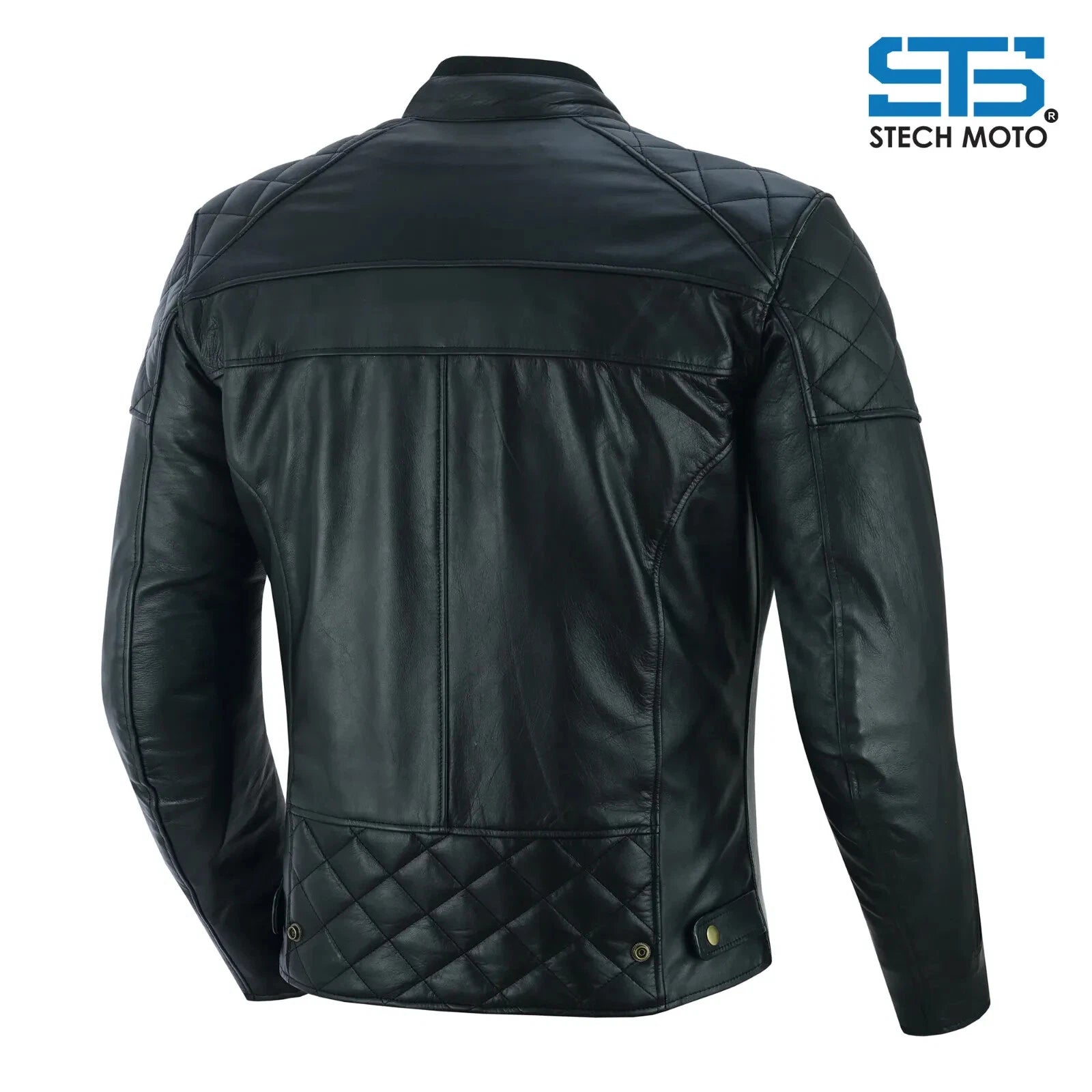Moto giacca in Pelle Uomo Stechmoto ST-1710 Quintus Custom Vintage e Cafe Race