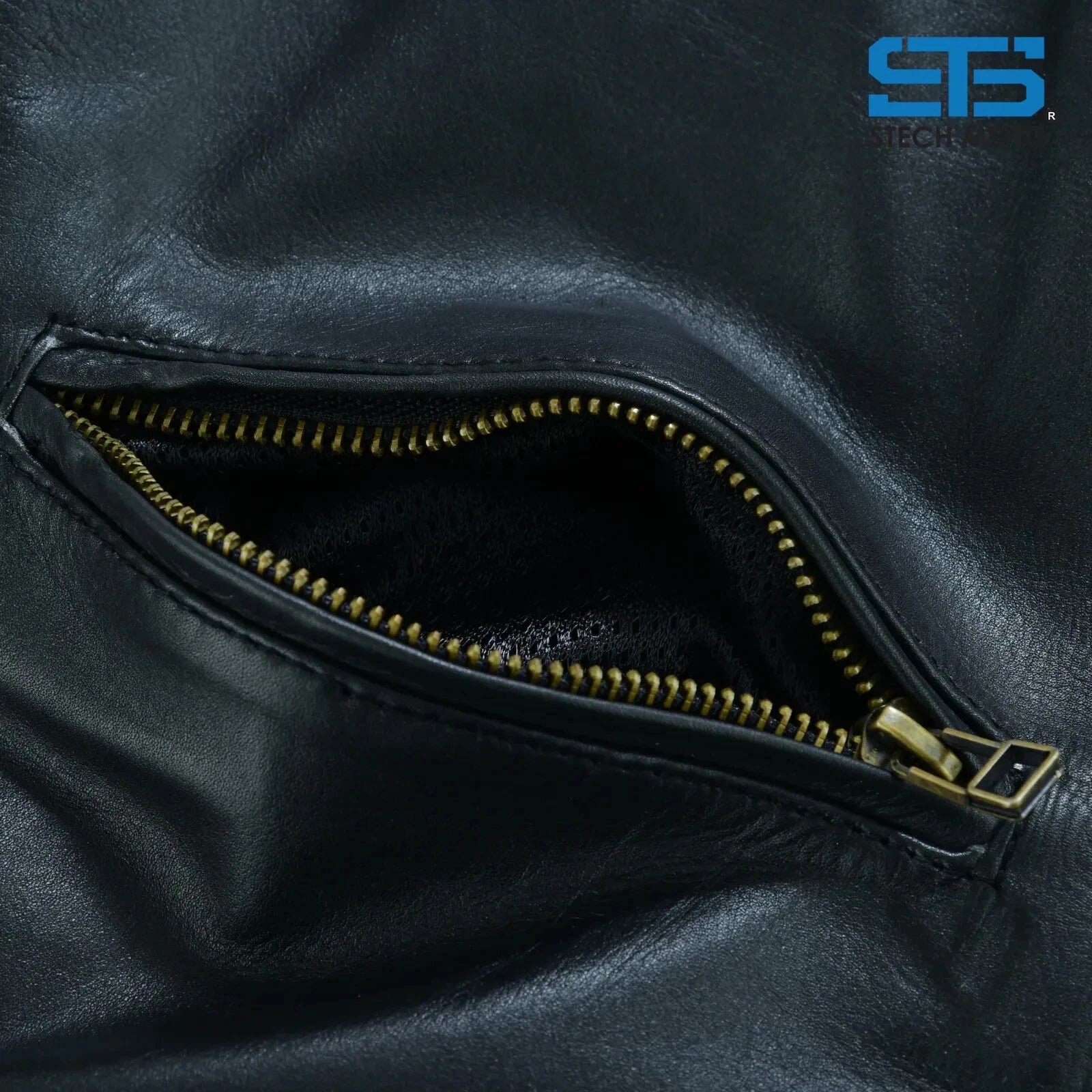 Moto giacca in Pelle Uomo Stechmoto ST-1710 Quintus Custom Vintage e Cafe Race