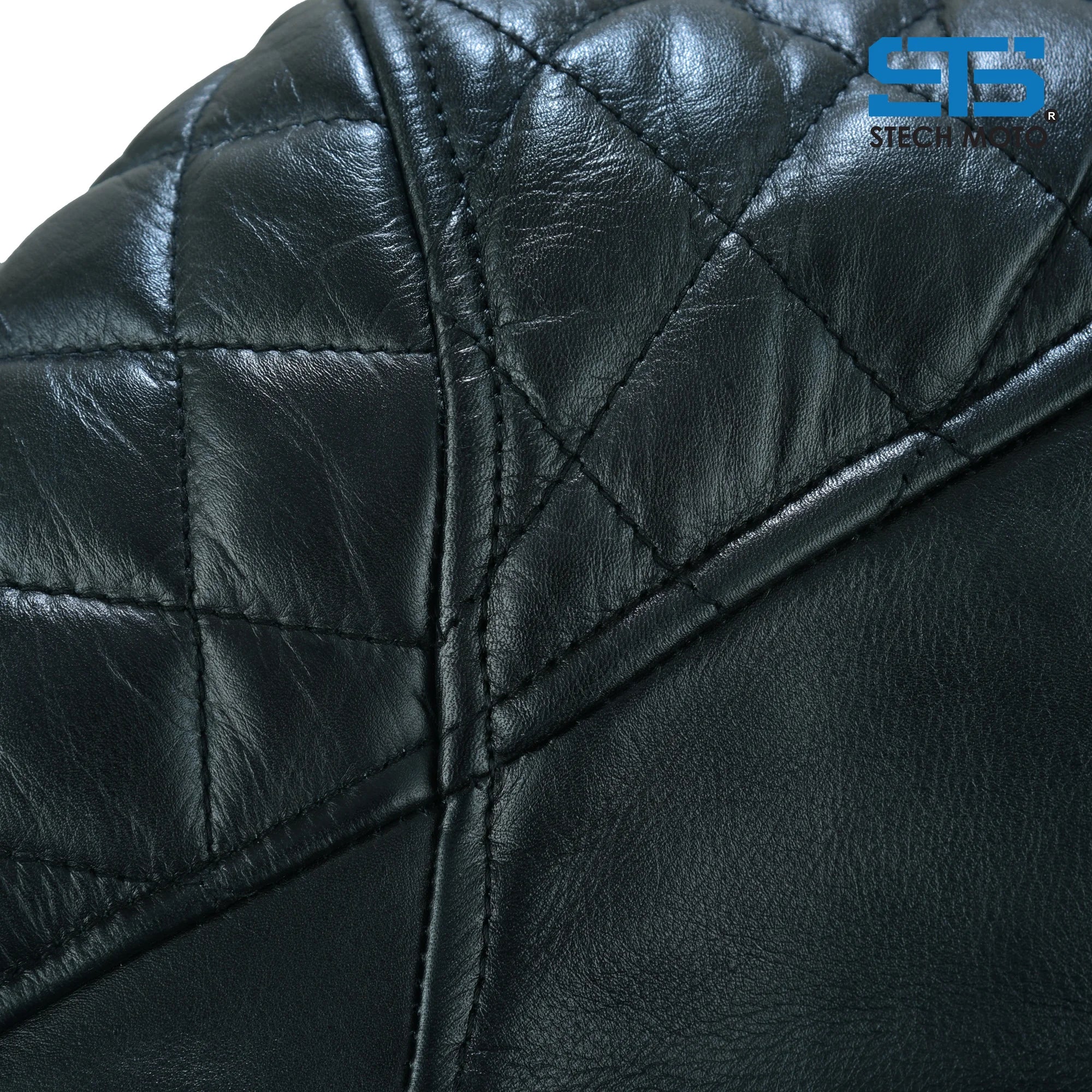Moto giacca in pelle da donna S-tech ST 1710 Quintus custom e vintage cafe race