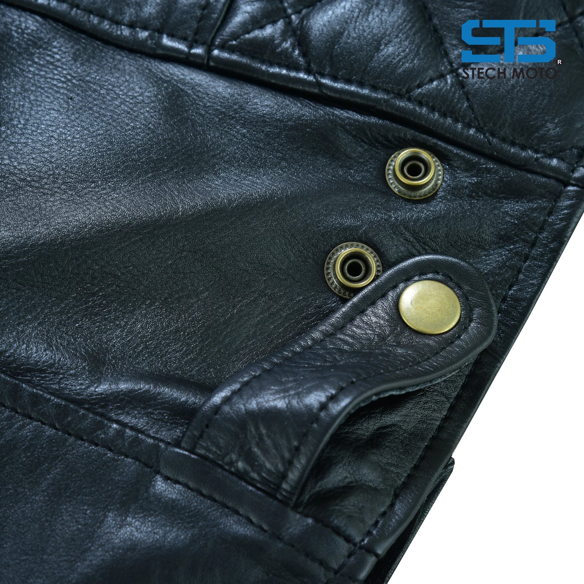 Moto giacca in pelle da donna S-tech ST 1710 Quintus custom e vintage cafe race