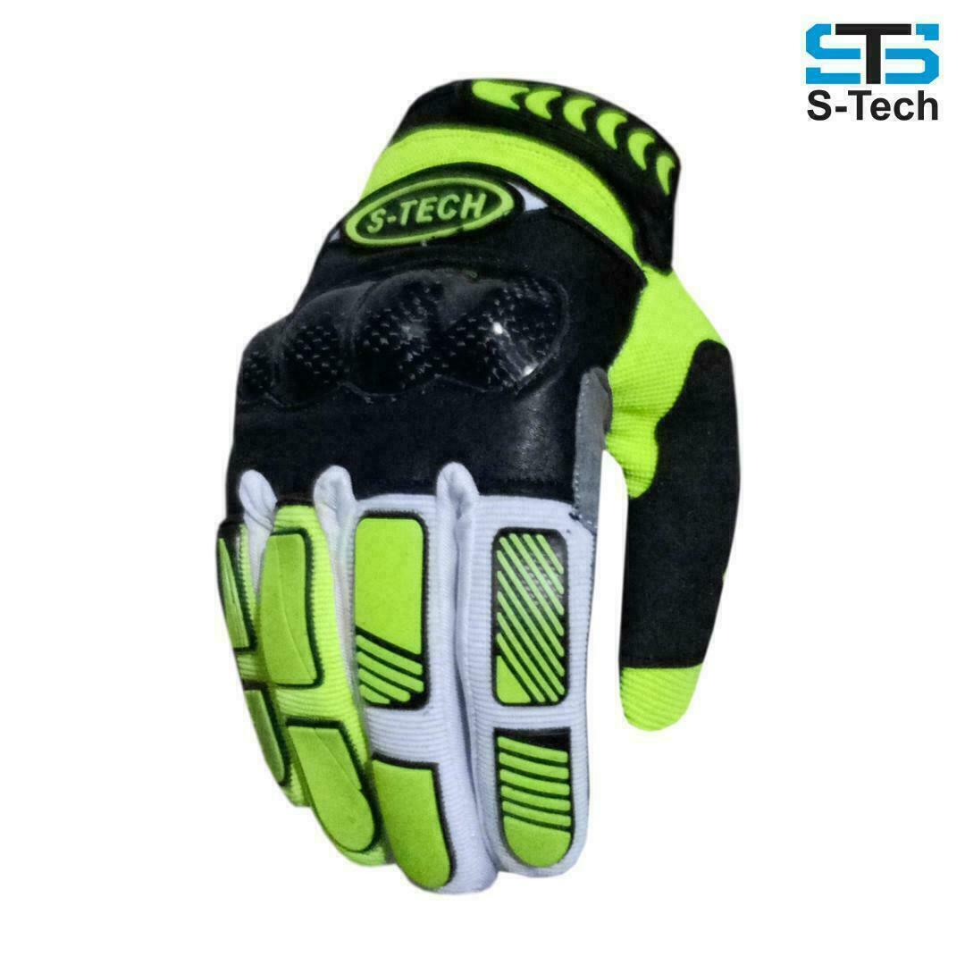 Moto Guanti S-tech ST 1122 Carbonio enduro off-road