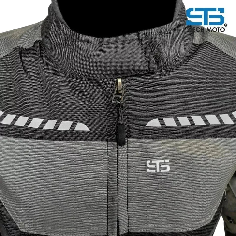 Giubbotto Moto in tessuto da uomo Stechmoto ST 1602 H2Out 3-strati 4 Stagioni ST