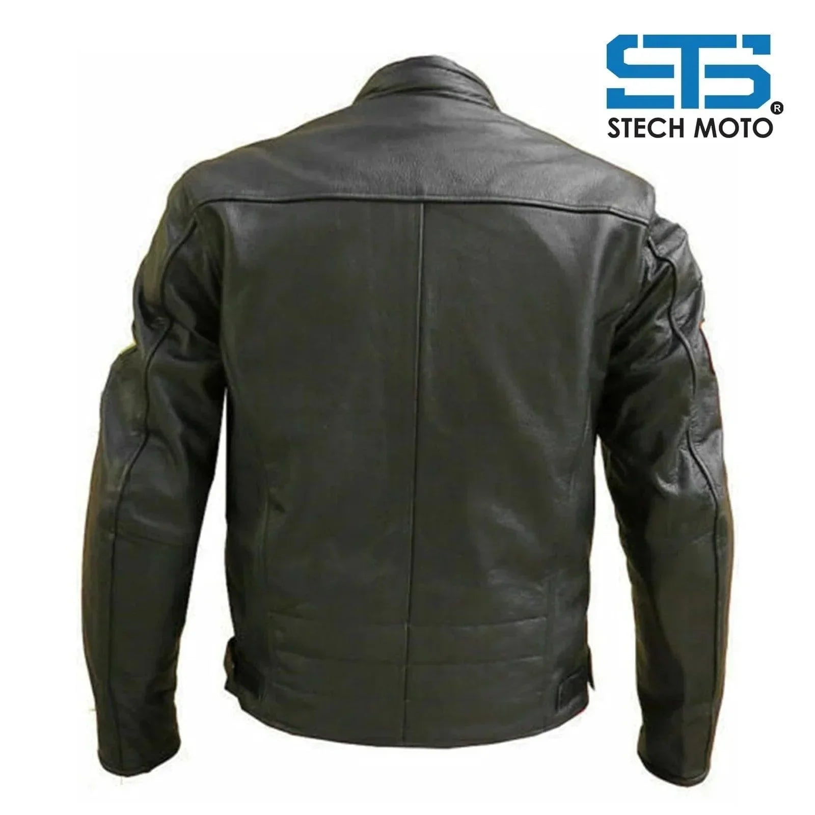 Giubbotto Moto in pelle da Uomo Stechmoto ST 1735 Vintage Custom & Café Race - Am Moto-Abbigliamento Moto