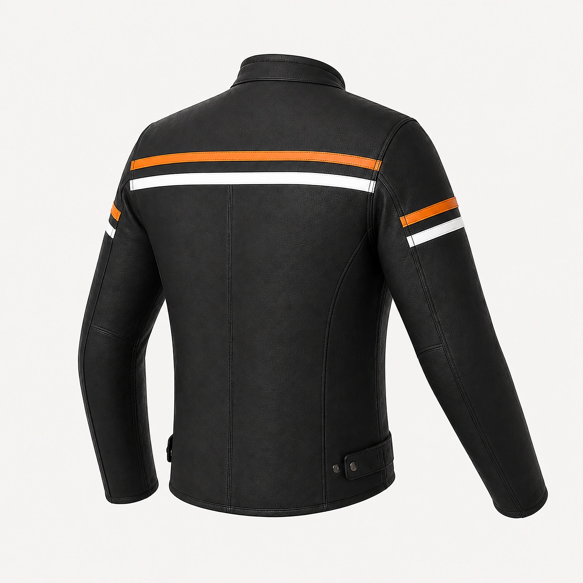 Giacca da moto di pelle ST 1760 Storm Custom e Vintage Cafè Race