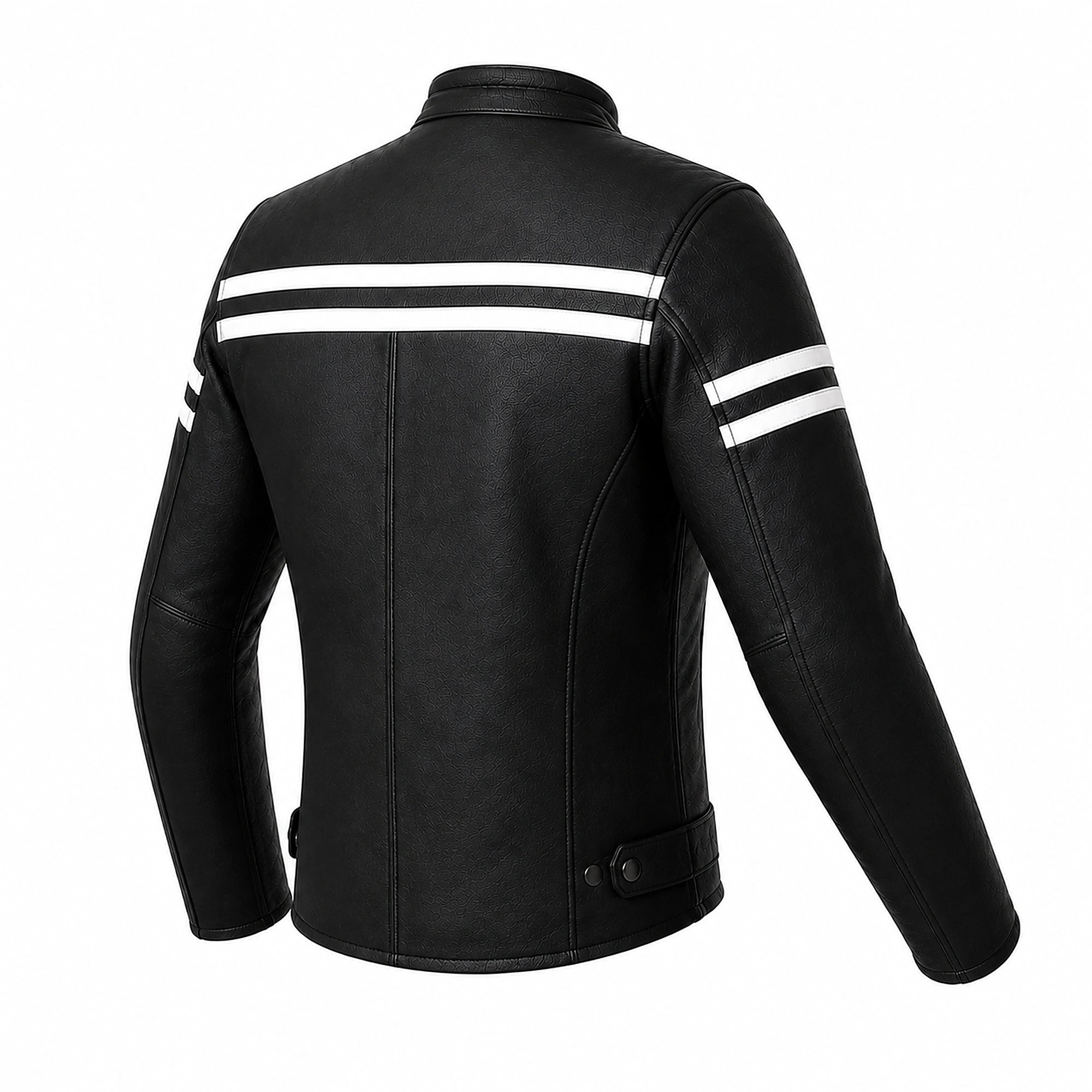 Giacca da moto di pelle ST 1760 Storm Custom e Vintage Cafè Race