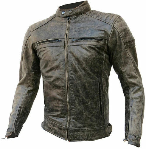 Moto Giubbotto pelle ST 1780 TRAX Cafè Race Custom e Vintage