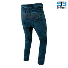 Jeans da moto pantaloni tecnico Stechmoto ST 666 Falcon con Aramide