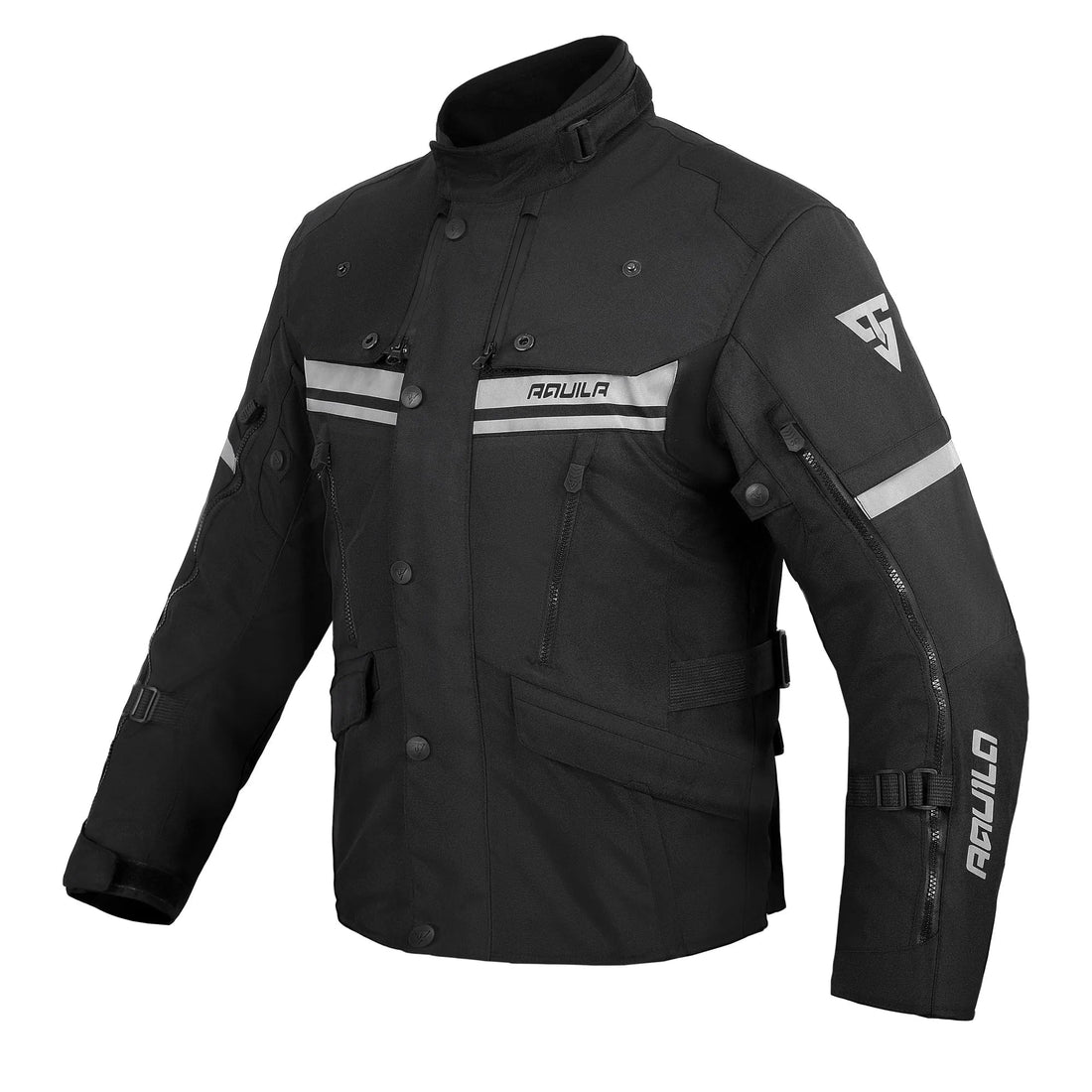 Moto Giacca in tessuto da uomo Aquila A 55 HORIZON H2Out 3 Strati e 4 Stagione ST