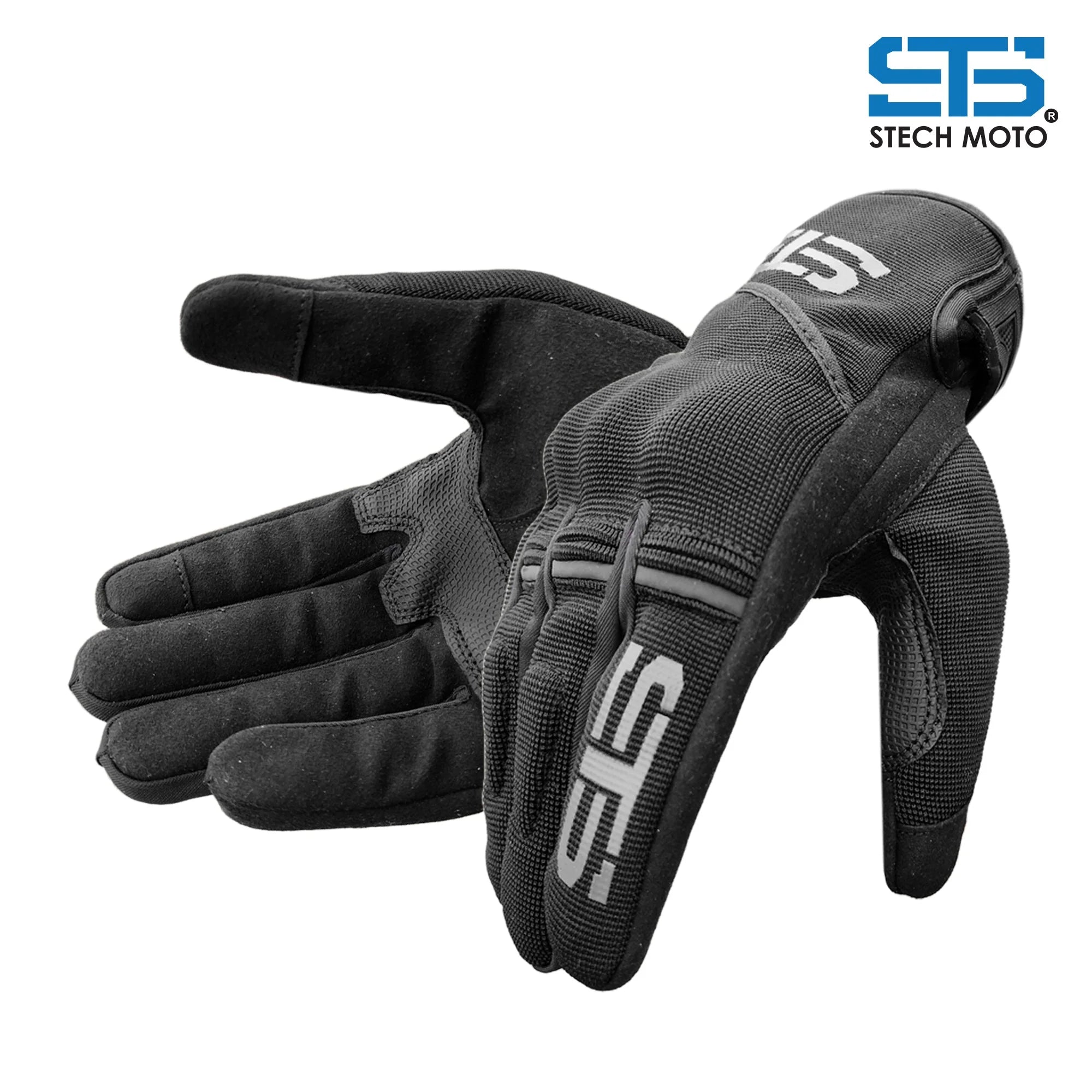 Moto Guanti in tessuto S-tech F-835 Matt enduro off-road