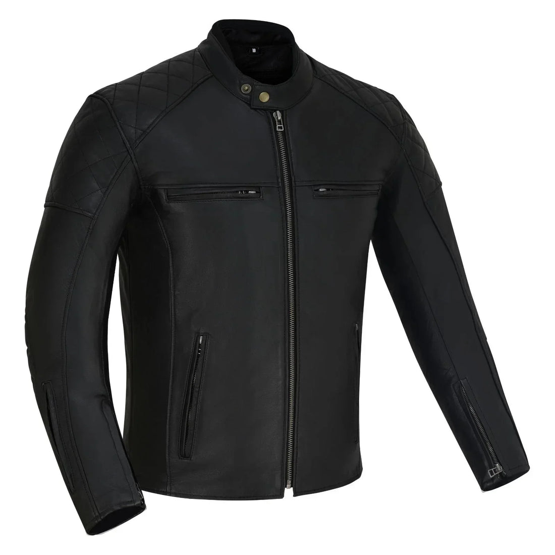 Giubbotto Moto in Pelle da Uomo Stechmoto ST 1755 Neo-Stemor Pelle Morbidissimo ST
