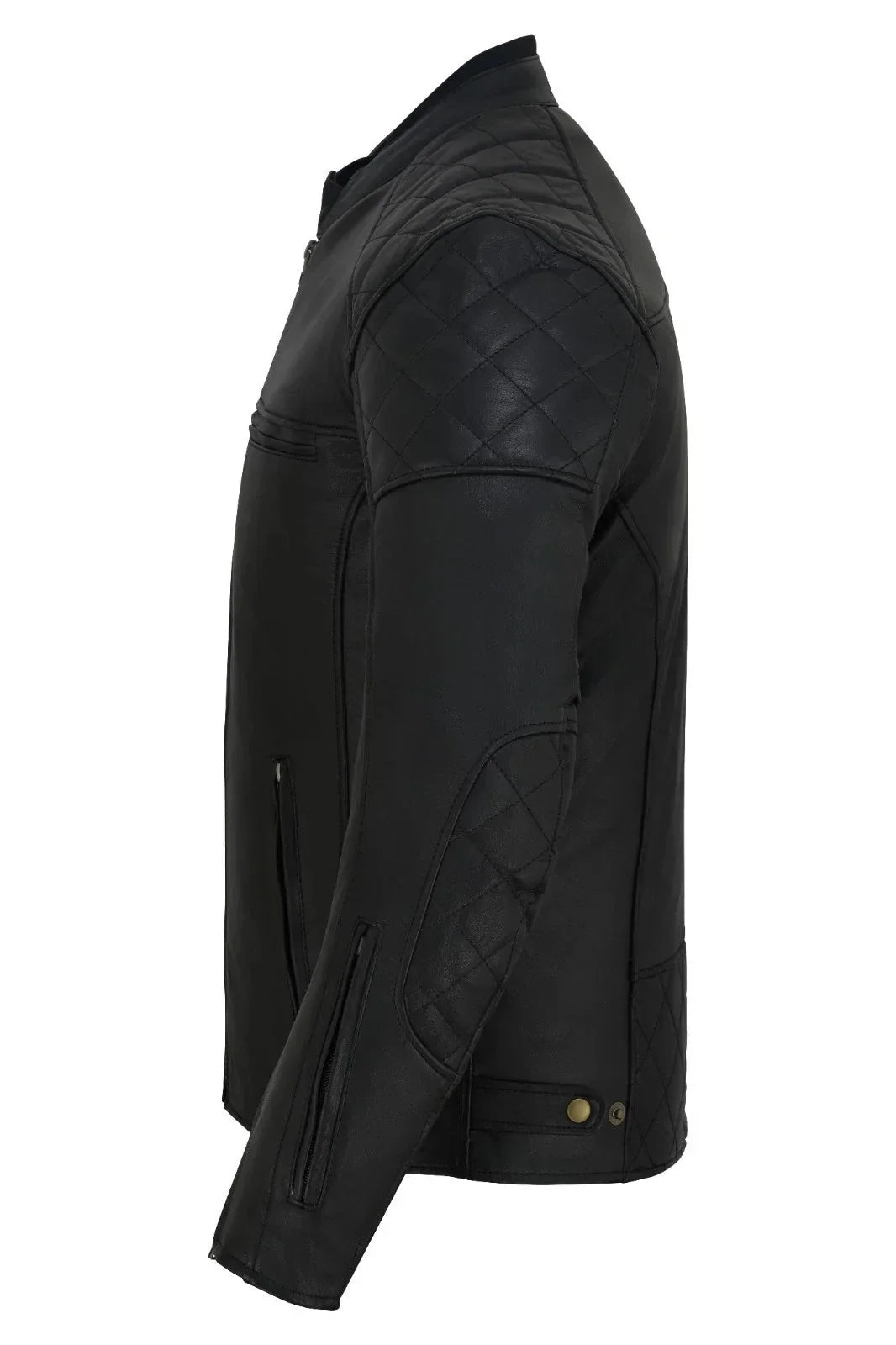 Giubbotto Moto in Pelle da Uomo Stechmoto ST 1755 Neo-Stemor Pelle Morbidissimo ST
