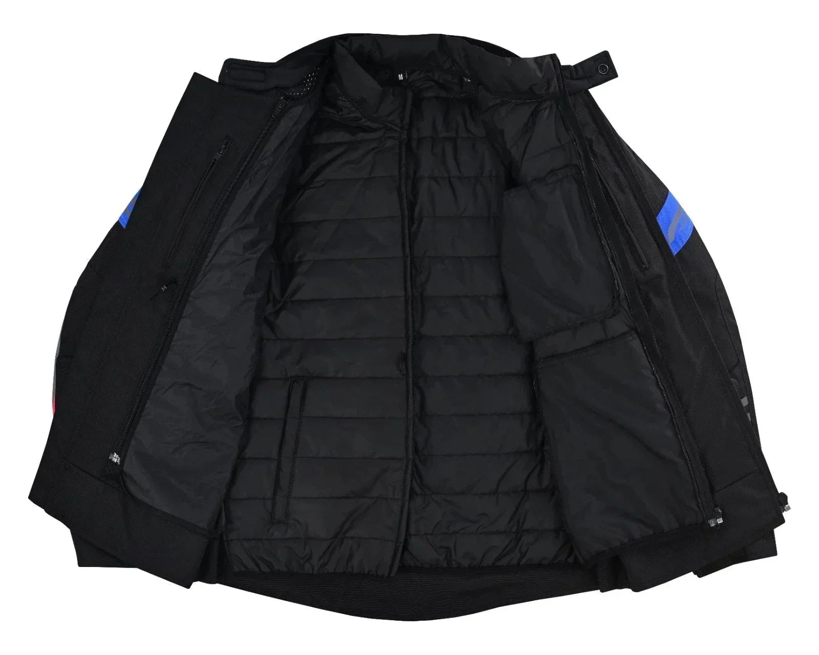 Giubbotto moto in tessuto S-tech ST 828 ICE-ROAD H2Out 3 Strati e 4 Stagione ST