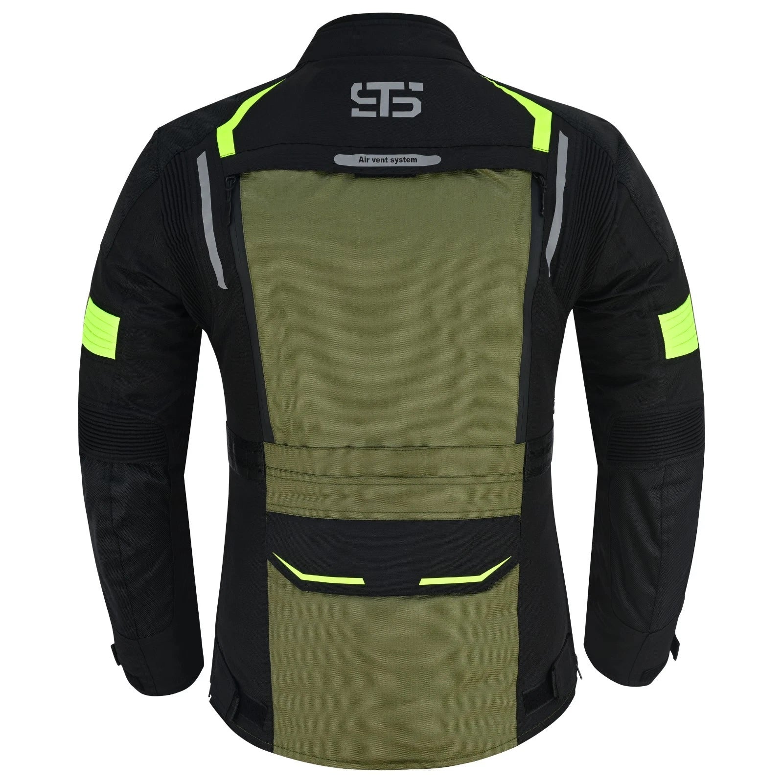 Giacca moto S-tech ST 838 DRAGON H2Out 3 Strati 4-Stagione