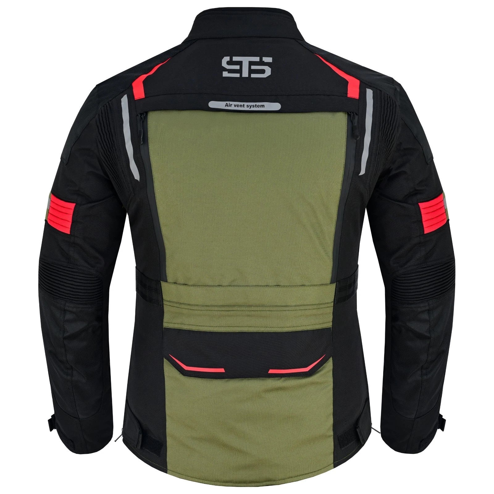 Giacca moto S-tech ST 838 DRAGON H2Out 3 Strati 4-Stagione