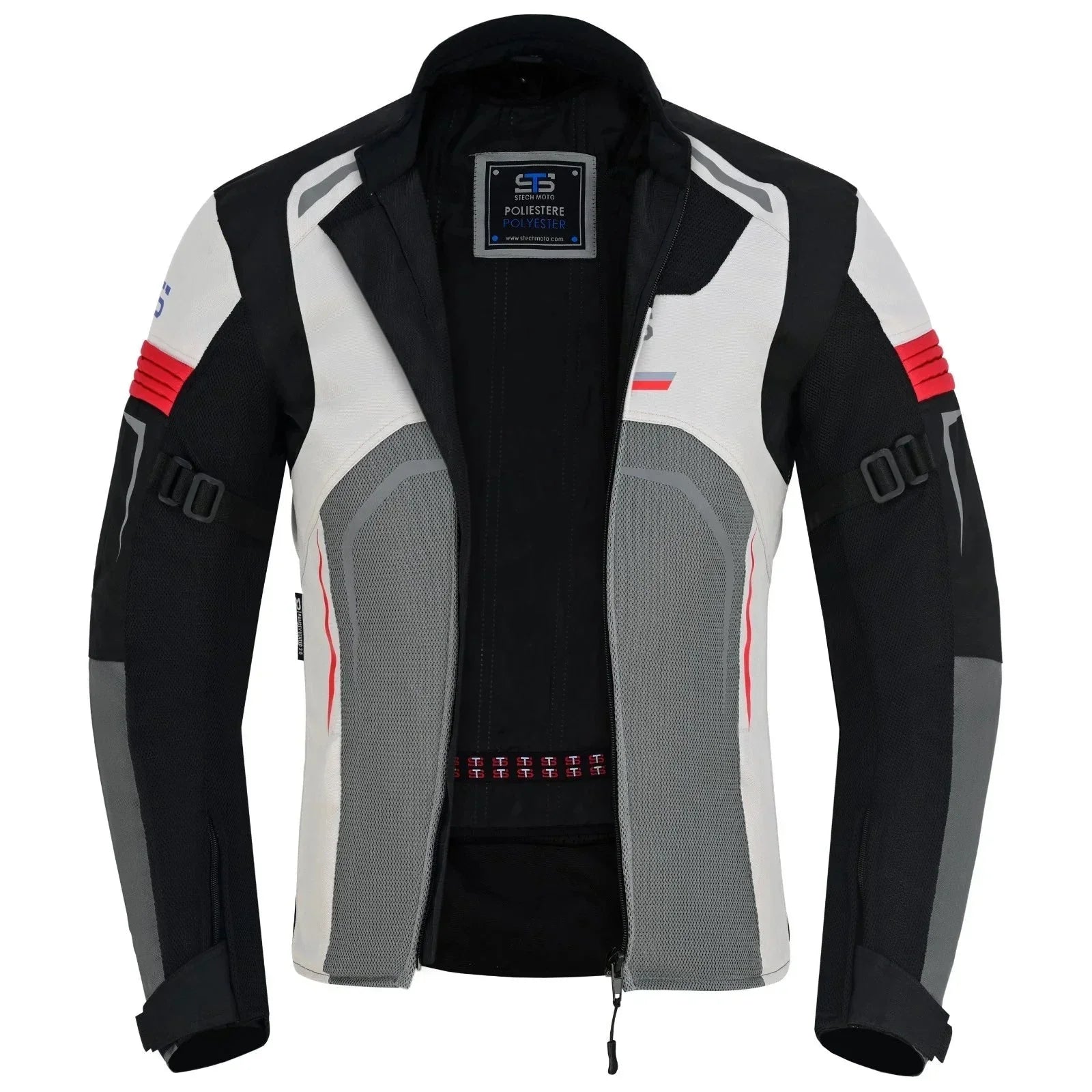 Giubbotto moto in tessuto da uomo Stechmoto ST 865 AIR H2Out 3Strati 4S ST