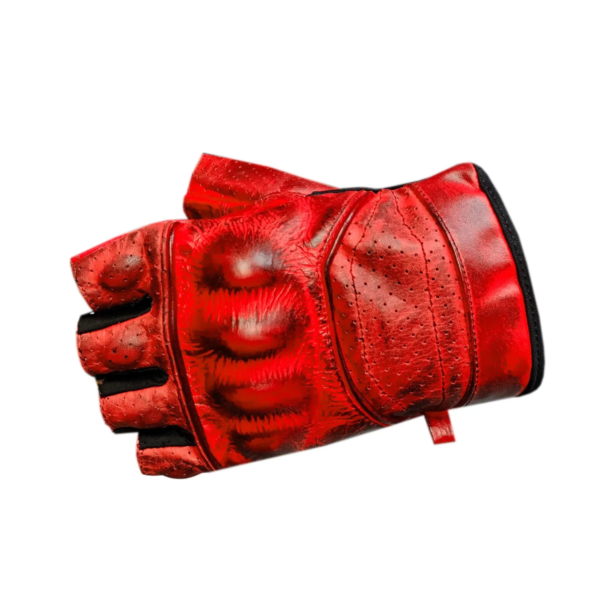 Moto guanti in pelle Stechmoto ST 005 Vintage custom e Café Race ST