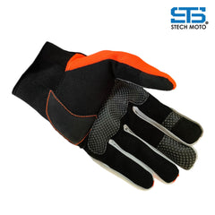 Moto guanti Stechmoto ST 1122 Carbonio Moto Cross Enduro Off-Road - Am Moto-Abbigliamento Moto