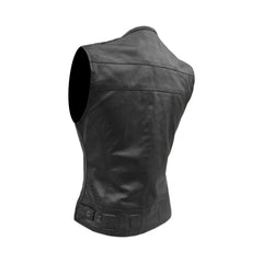 Gilet da Moto in pelle Stechmoto ST 1180 Vintage Custom & Café Race ST