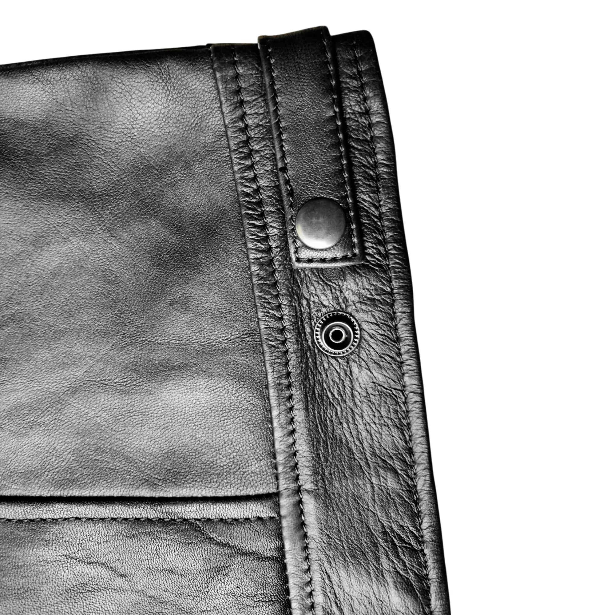 Moto Gilet in pelle da Uomo Stechmoto ST 1190 BZM Vintage Custom & Café Race ST