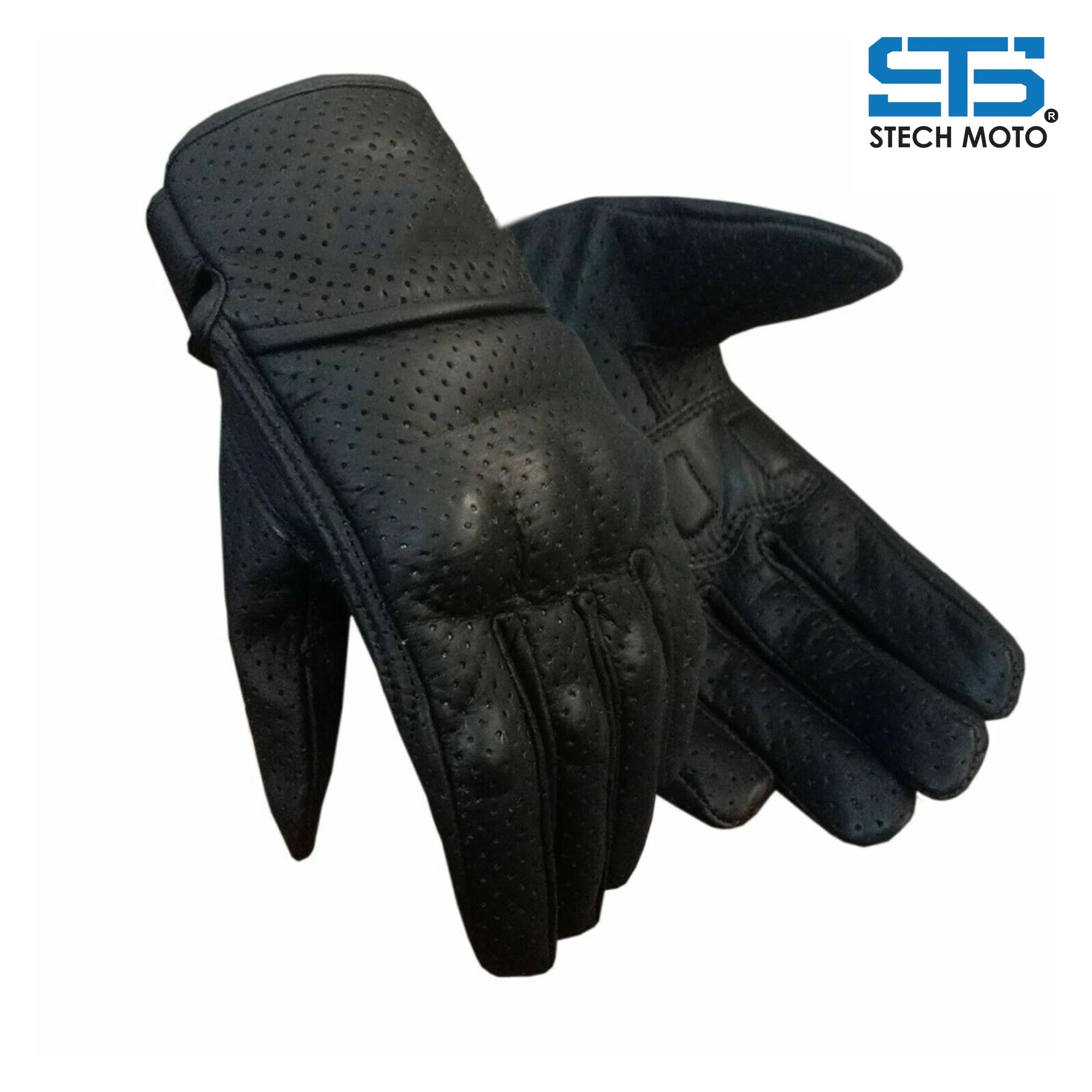 Moto Guanti estivi S-tech ST 1710 AIR Vintage Custom e Café Race