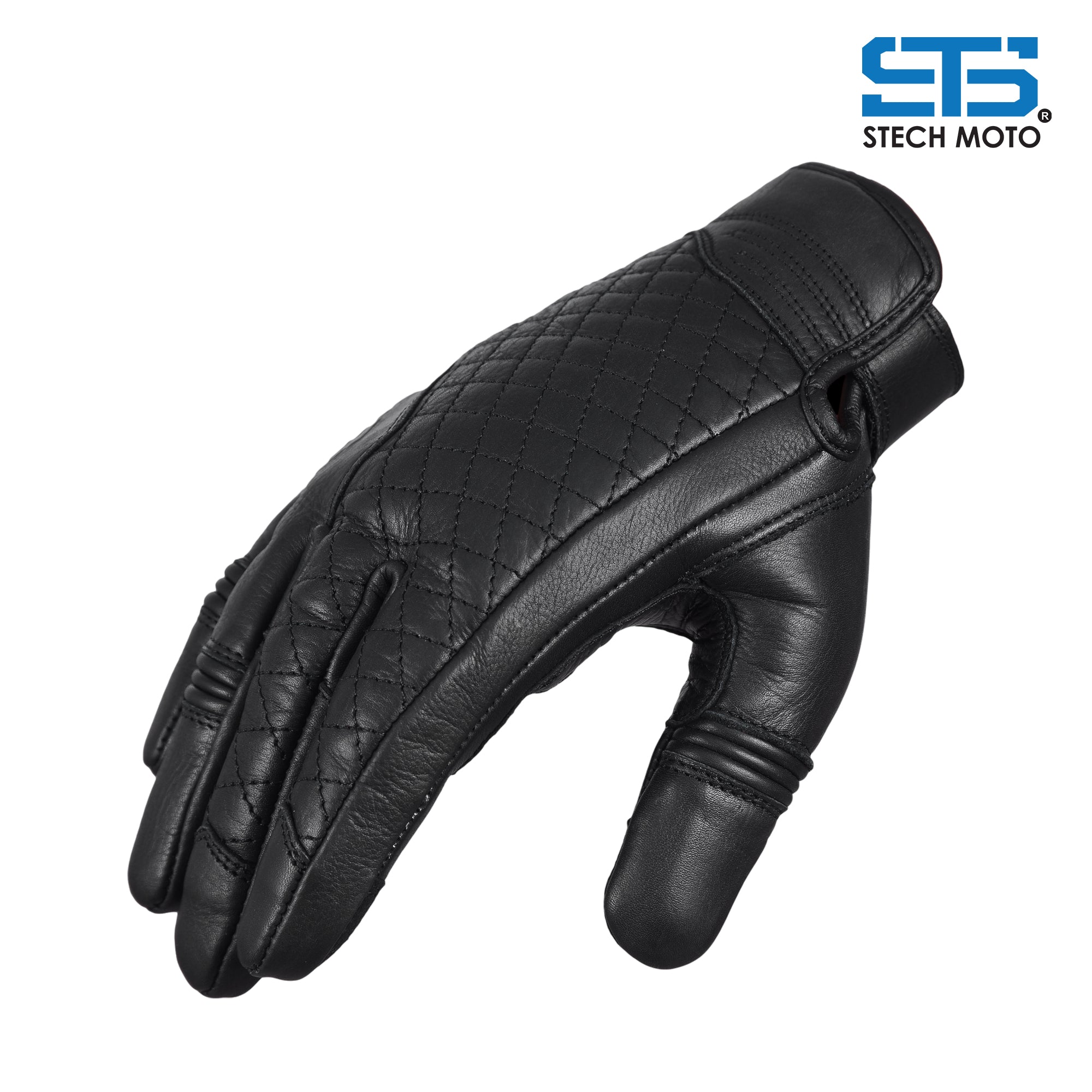 Guanti in Pelle S-tech ST 1710 Quintus Café Race Custom e Vintage