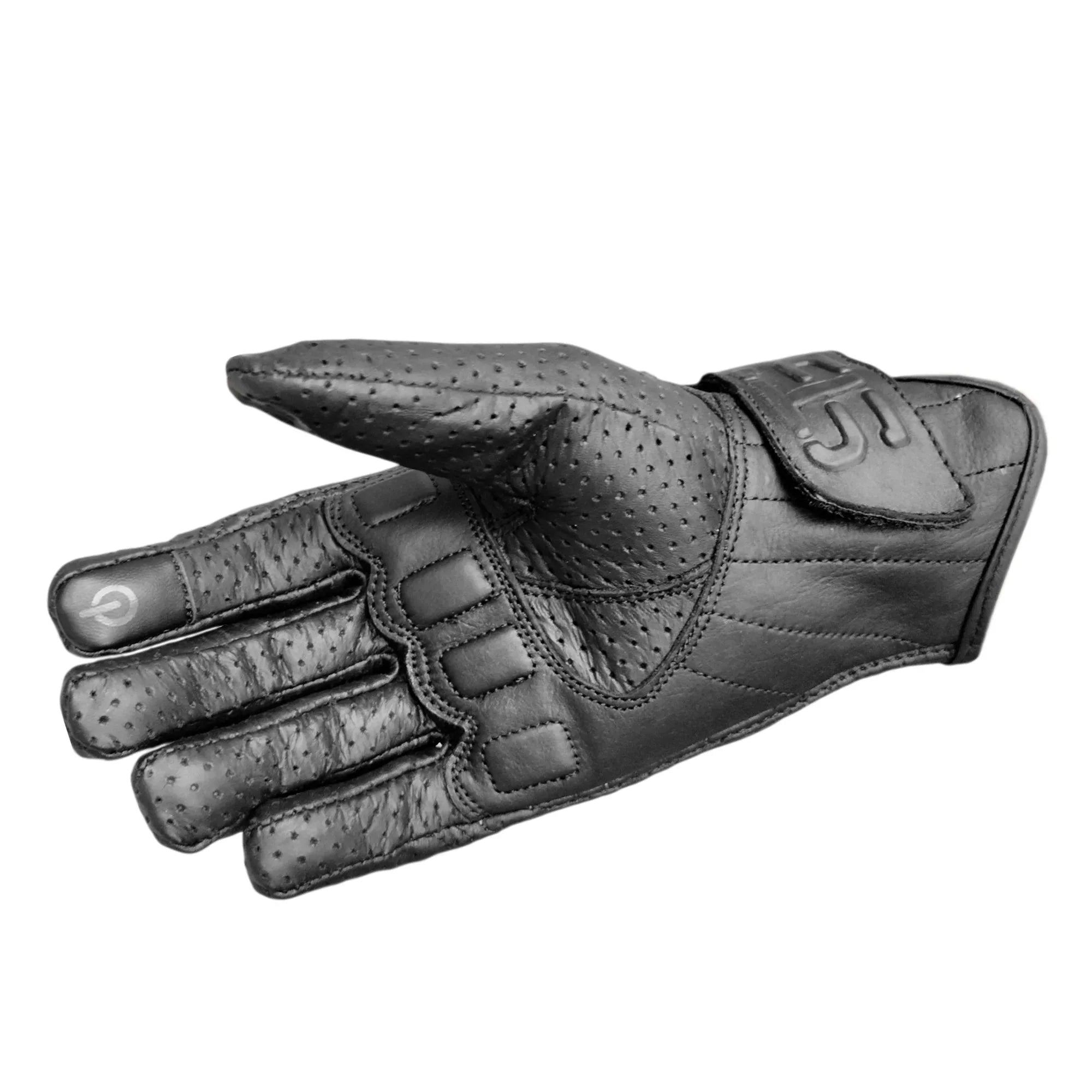 Moto Guanti Estivi in Pelle Stechmoto ST 1710 AIR Vintage Custom e Café Race ST