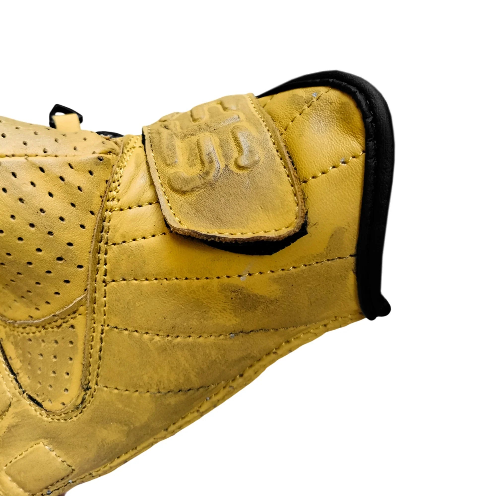 Guanti da moto in Pelle Stechmoto ST 1710 AIR NRN Vintage Custom e Café Race ST