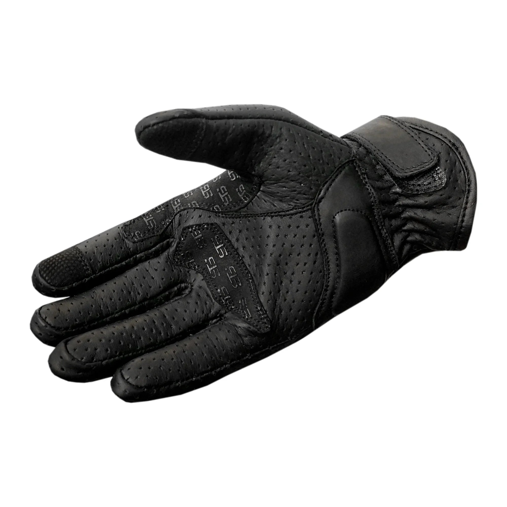 Moto Guanti estivo in Pelle Stechmoto ST 1720 Domino AIR Vintage Custom e Café Race ST