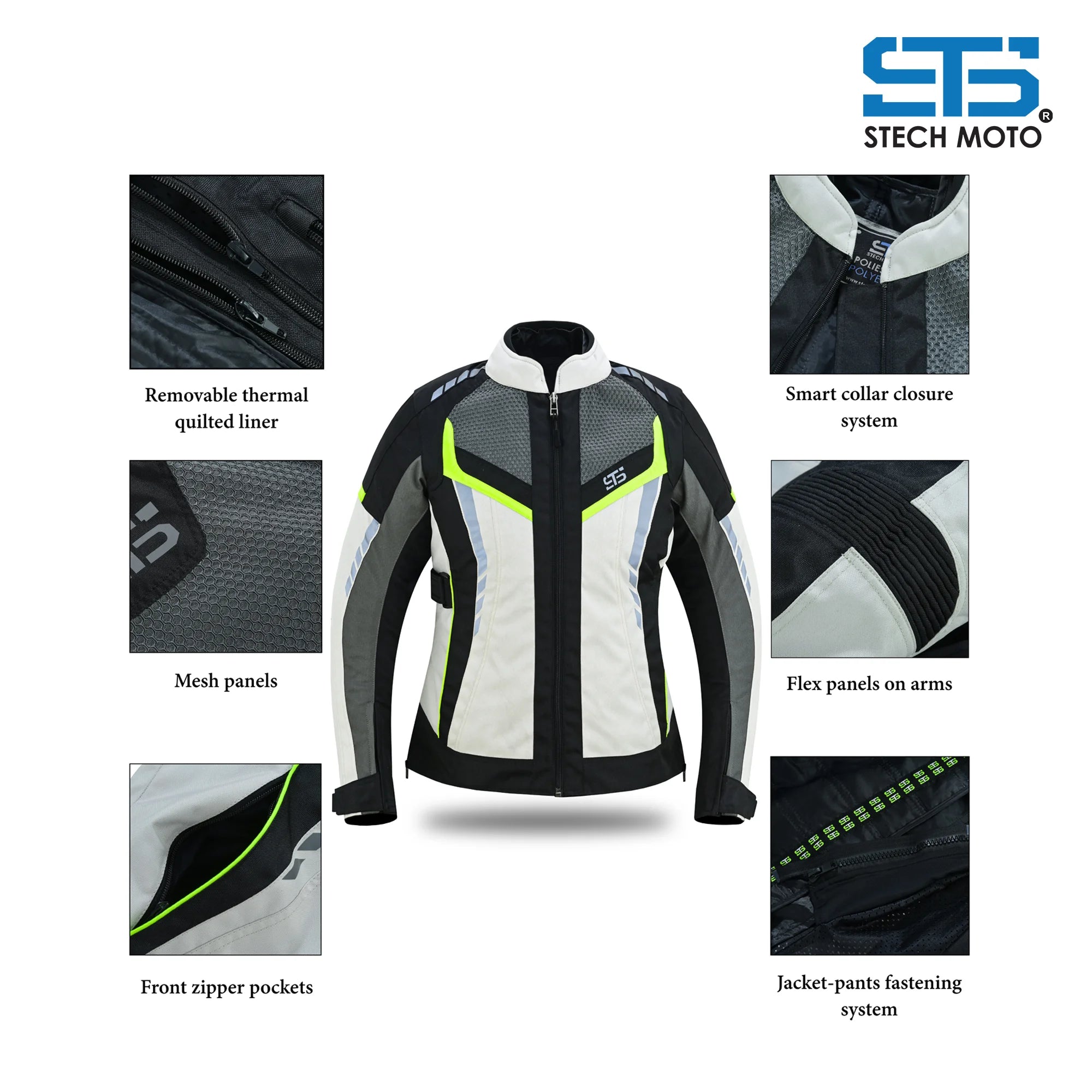 Moto giacca donna S-tech 845 BXT-Tex H2Out 3-Strati 4-Stagione