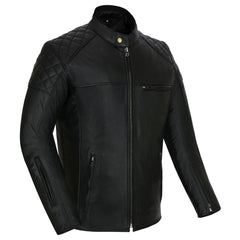 Moto giacca estivo in pelle uomo Stechmoto ST 1720 DOMINO AIR  Vintage Café Race ST